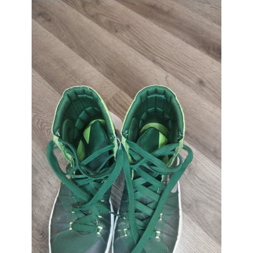 Nike Hyperdunk Zoom Basketball Shoes Mens 9.5 Green 749885-303 High Top - Picture 13 of 14